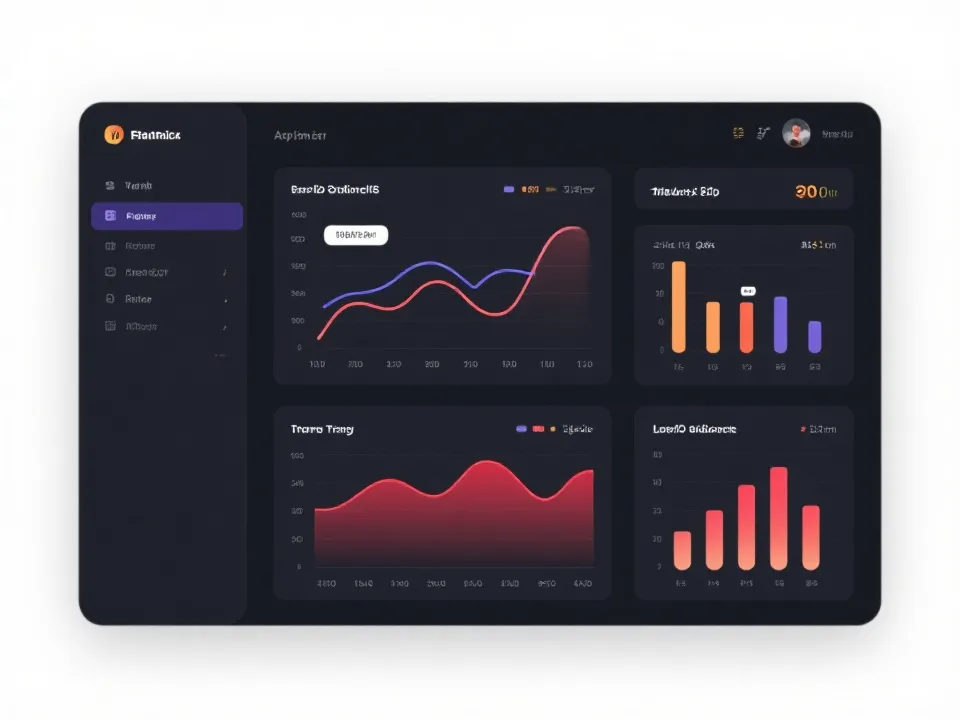 走势图示例：折线、热力与柱状组合