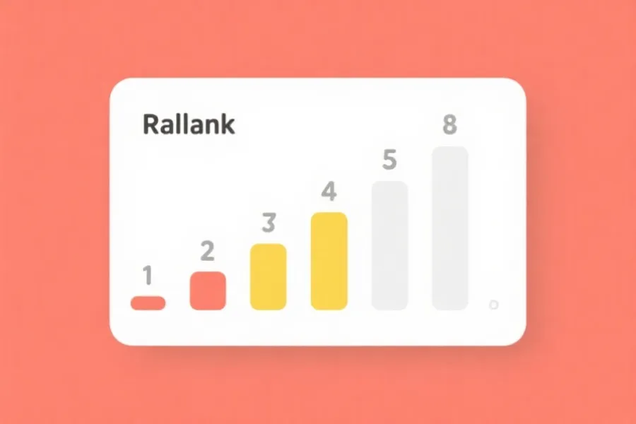 名次与号码关系示意